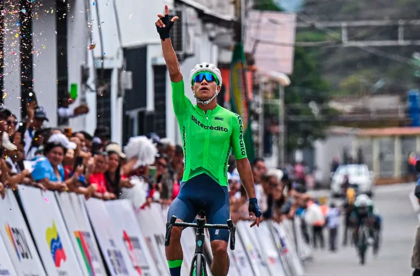 José Urián gana la tercera etapa de la Vuelta a Venezuela
