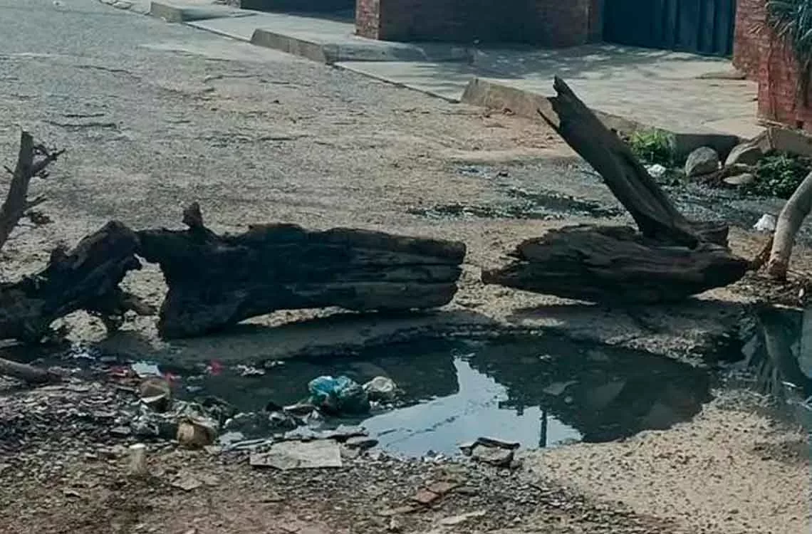 Colapso de aguas negras en Torres cumple tres meses