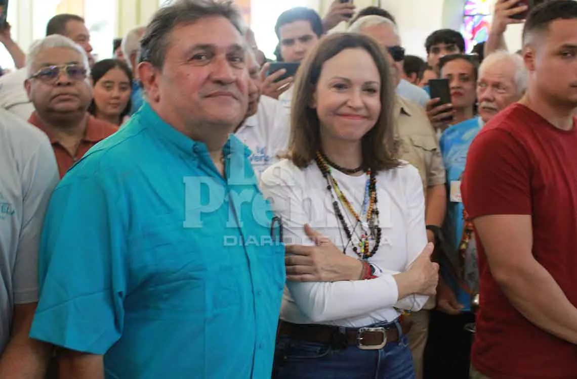 Henry Alaviarez acompañó a María Corina Machado en ru retorno durante su recorrido desde Barquisimeto a Caracas