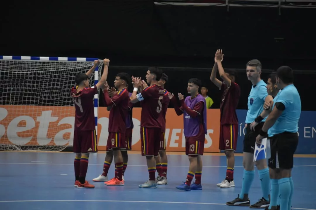 La Vinotinto Sub-20 de Futsal avanza a la final del Sudamericano tras vencer a Chile