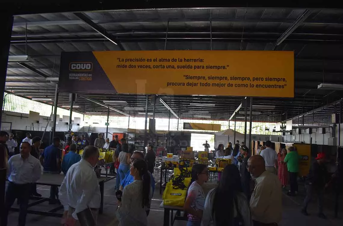 MaxCam y la marca Covo, recuperan Taller de Herrería del INCES