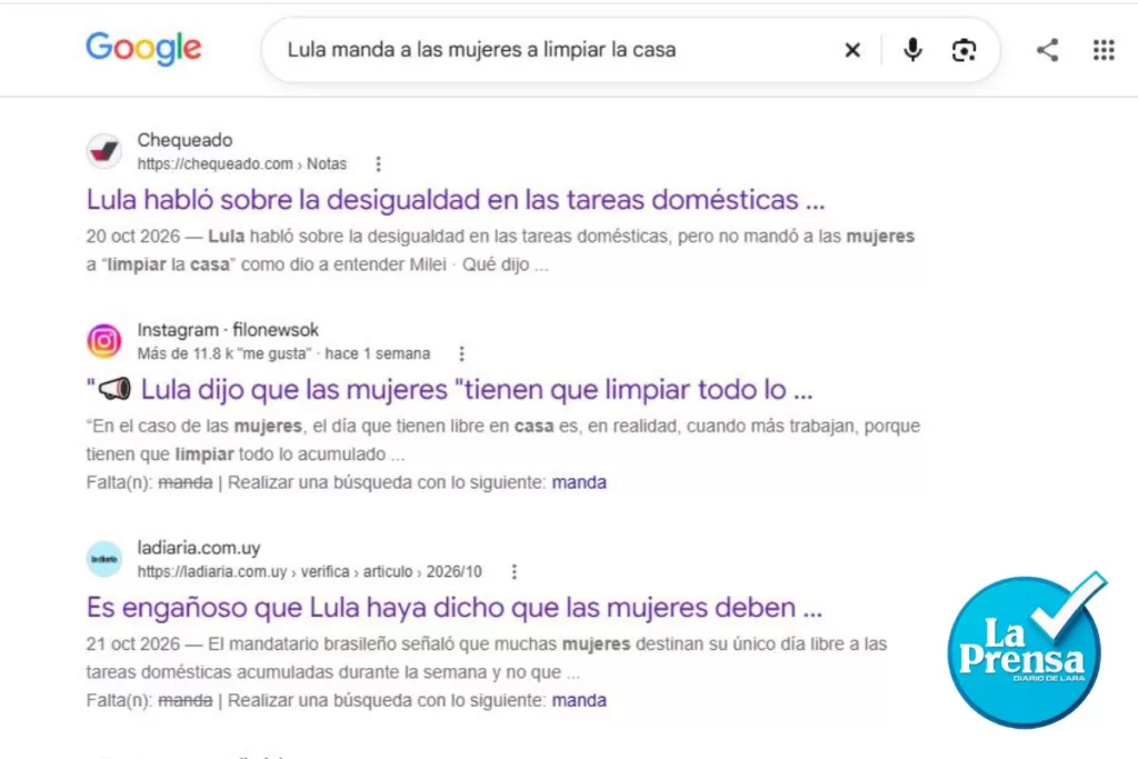 Una búsqueda sencilla en Google ayuda a determinar que el video compartido fue editado para desinformar Una búsqueda sencilla en Google ayuda a determinar que el video compartido fue editado para desinformar